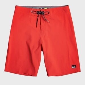 Surfsilk Kaimana 20" Performance Boardshorts in High Risk Red, sz 38